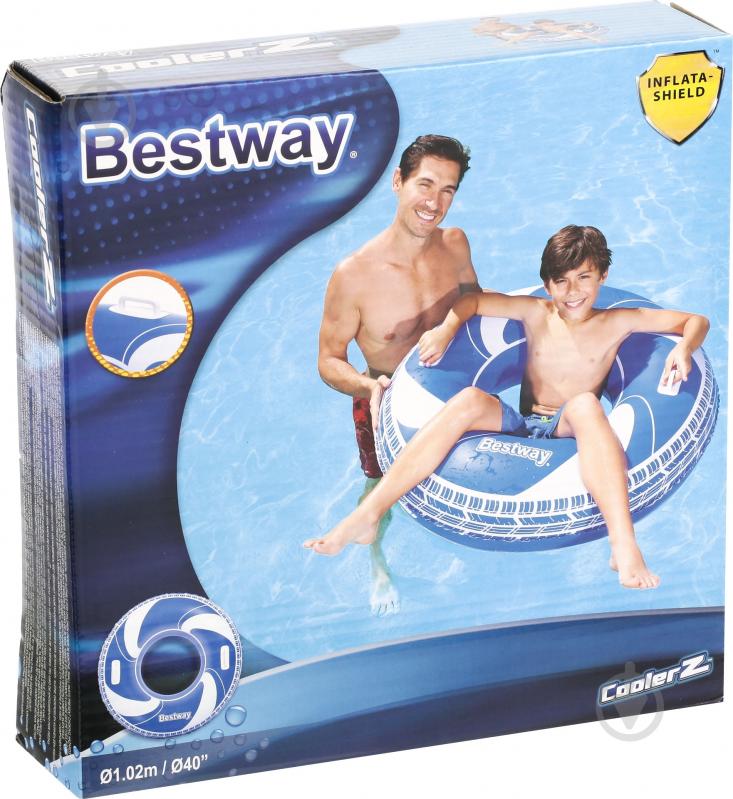 Круг надувной Bestway 36093 ø102 - фото 1 Круг надувной Bestway 36093 ø102 - фото 1