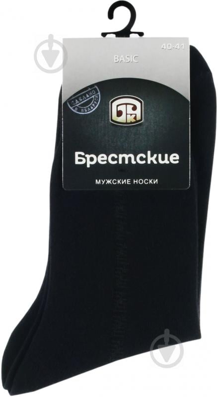 Шкарпетки Брестские Basic 011 р.25 чорний - фото 1