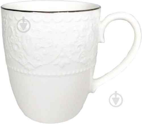 Чашка Fiora Jardin Platine 350 мл - фото 1 Чашка Fiora Jardin Platine 350 мл - фото 1