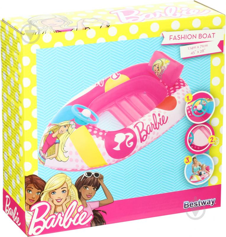 Лодка надувная Bestway Барби - фото 1 Лодка надувная Bestway Барби - фото 1
