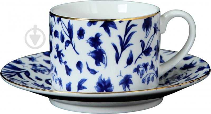 Чашка з блюдцем Fiora Firenze 250 мл - фото 1 Чашка з блюдцем Fiora Firenze 250 мл - фото 1