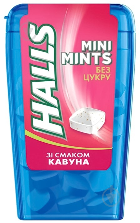 Конфеты Halls Mini Mints со вкусом арбуза 12,5 г - фото 1