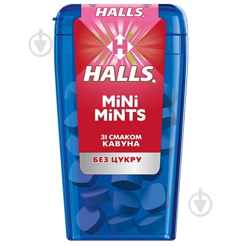 Конфеты Halls Mini Mints со вкусом арбуза 12,5 г - фото 1 Конфеты Halls Mini Mints со вкусом арбуза 12,5 г - фото 1