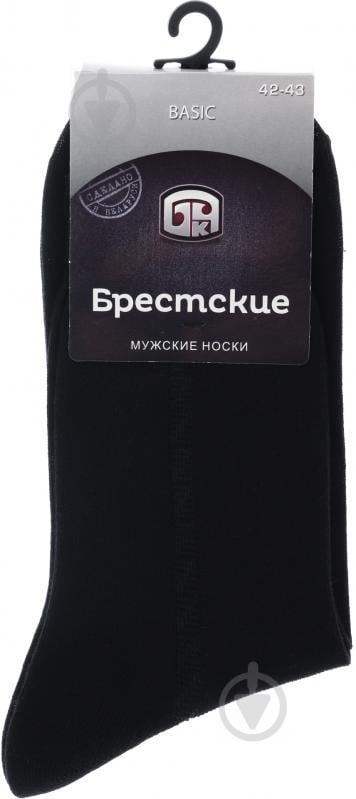 Носки Брестские Basic 011 р.27 черный - фото 1