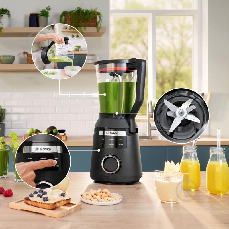 Блендер стаціонарний Bosch MMB6652B - фото 5