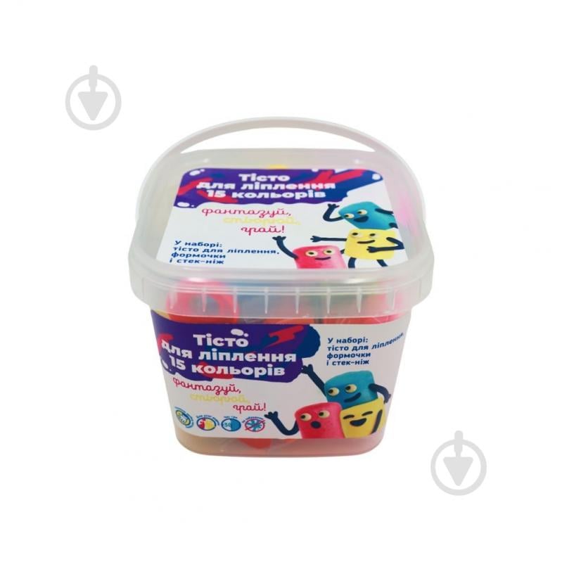 Набір для ліплення CLAY ANYWAY Тісто 15 кольорів TY4470 - фото 1