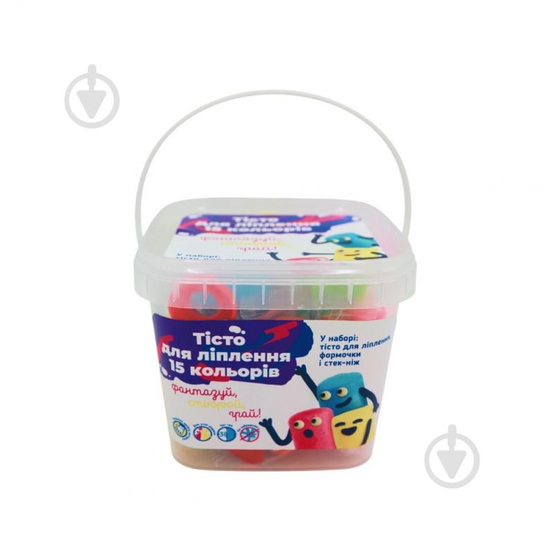 Набір для ліплення CLAY ANYWAY Тісто 15 кольорів TY4470 - фото 5