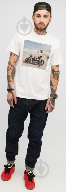 Футболка YAPPI MW1180 р.S белый - фото 2