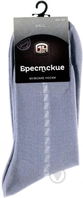 Шкарпетки Брестские Basic 011 р.29 світло-сірий - фото 1