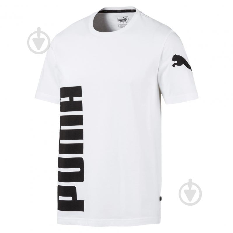 Футболка Puma Big Logo Tee 58056102 S белый - фото 2