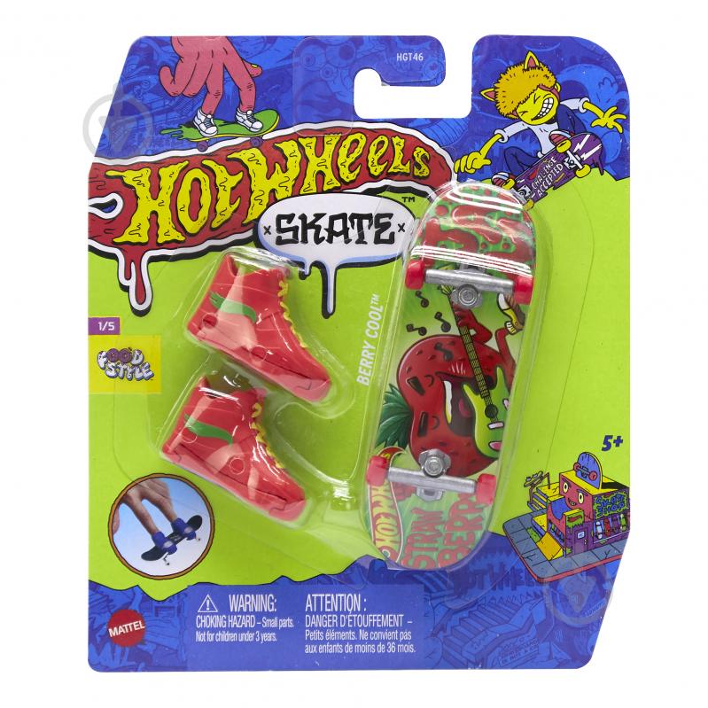 Игровой набор Hot Wheels Скейт и обувь для пальчиков (в асс.) HGT46 - фото 47