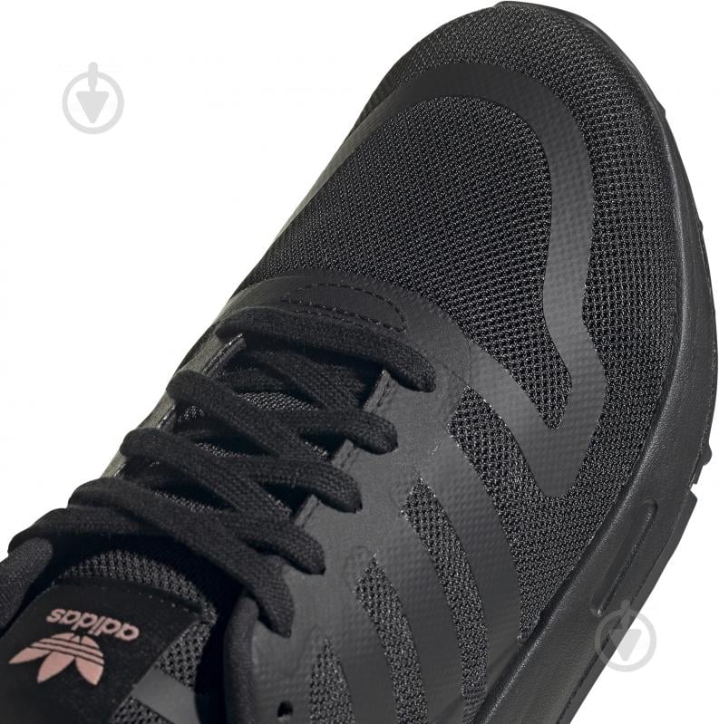 Кроссовки женские демисезонные Adidas SMOOTH RUNNER W FZ3453 р.36 2/3 черные - фото 11