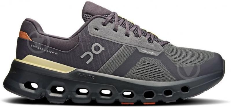 Кроссовки мужские ON Cloudrunner 2 3ME10144284 р.41 серые - фото 1 Кроссовки мужские ON Cloudrunner 2 3ME10144284 р.41 серые - фото 1