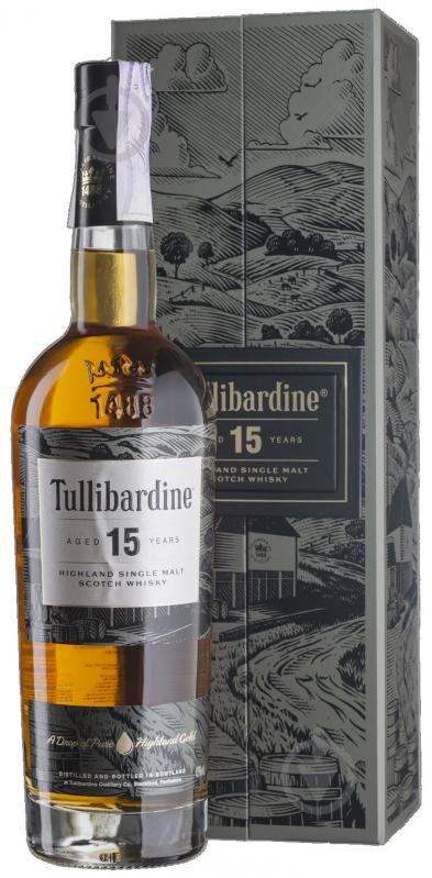 Віскі Tullibardine 15yo 43% 0,7 л - фото 1