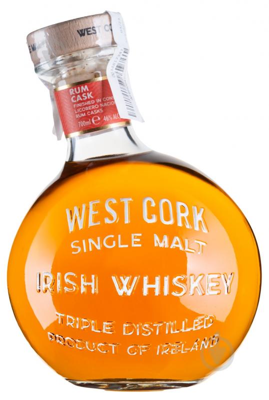 Виски West Cork Maritime Collection Rum Cask 46% 0,7 л - фото 1