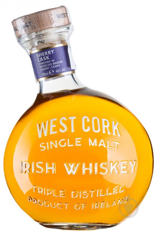 Віскі West Cork Maritime Collection Sherry Cask 46% 0,7 л - фото 1