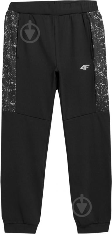 Брюки 4F TROUSERS FNK M334 4FJAW23TFTRM334-20S р. 134-140 черный - фото 4