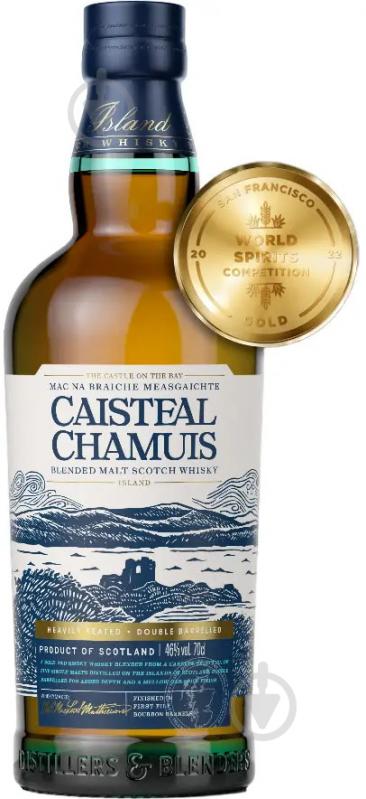 Виски Caisteal Chamius Blended Malt 46% в тубусе 0,7 л - фото 2