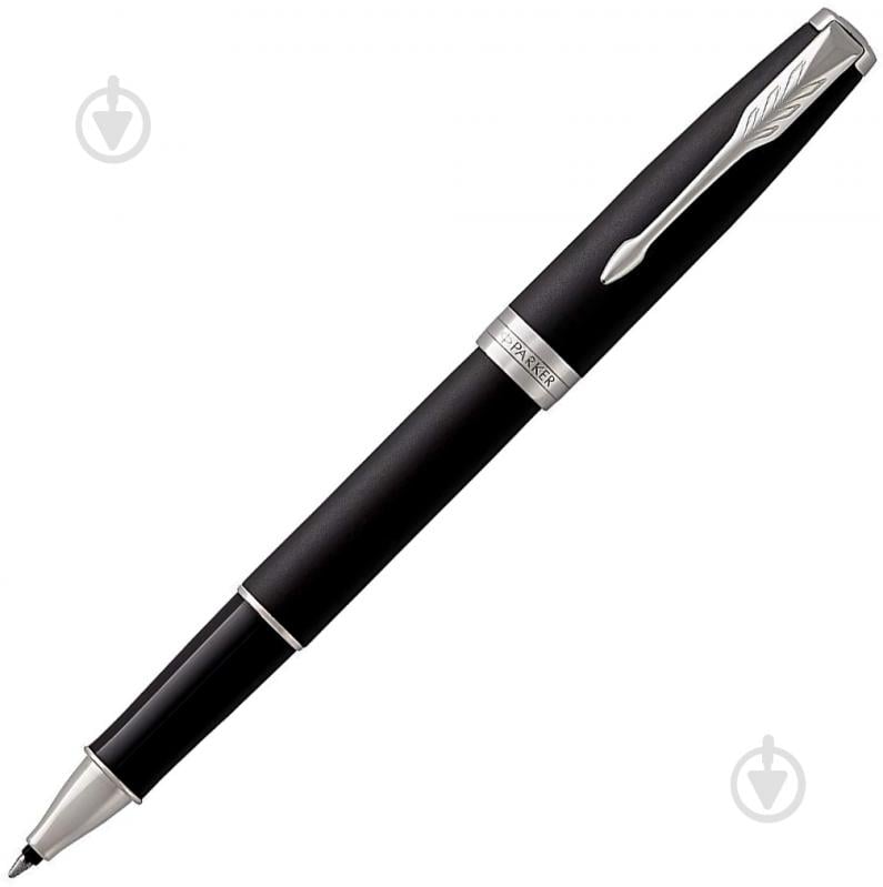 Ручка-роллер Parker Sonnet 17 Matte Black Lacquer CT RB 84 922 - фото 1