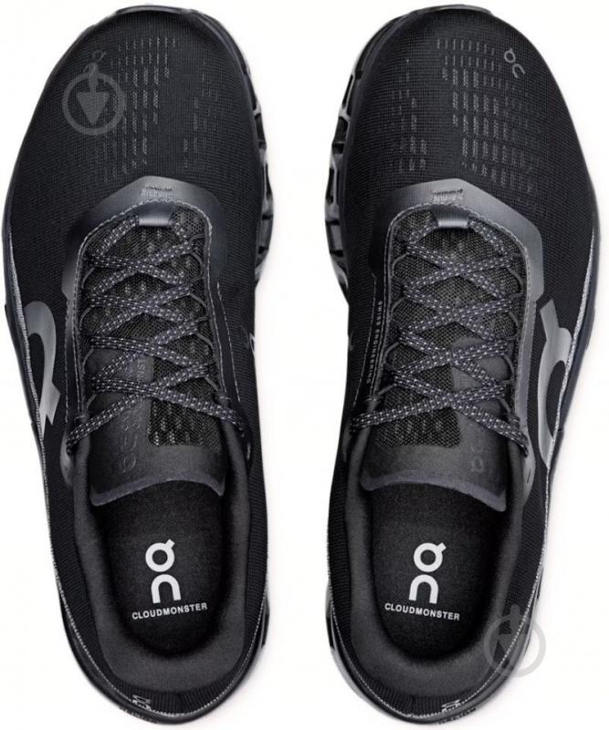 Кросівки чоловічі ON Cloudmonster 2 3ME10121043 р.44,5 чорні - фото 6 Кросівки чоловічі ON Cloudmonster 2 3ME10121043 р.44,5 чорні - фото 6