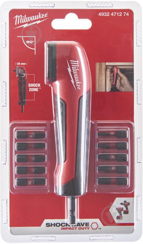 ᐉ Насадка угловая Milwaukee 11 шт. 4932471274 • Купить в Киеве, Украине ...
