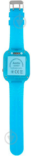 Смарт-часы AmiGo GO007 FLEXI GPS blue (871497) - фото 3