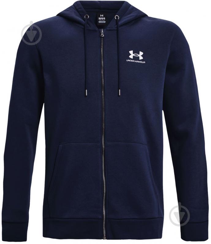 Джемпер Under Armour UA ESSENTIAL FLEECE FZ HOOD 1373881-410 р. M синій - фото 1