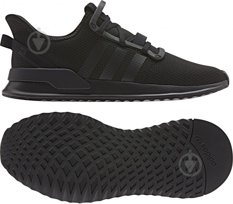 Кроссовки мужские демисезонные Adidas U_PATH RUN G27636 р.41 1/3 черные - фото 6