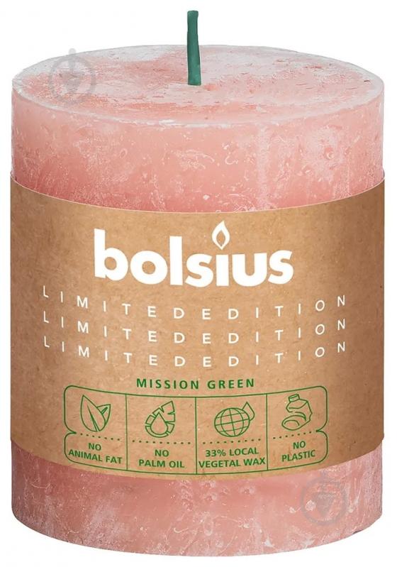 Свеча Divine Earth Рустик 80/68мм Земля Bolsius - фото 1