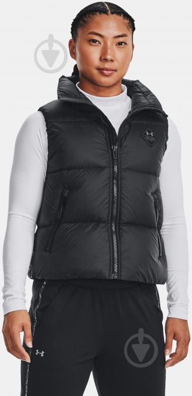 Жилет Under Armour CGI DOWN VEST 1375456-001 р.S/M черный - фото 3