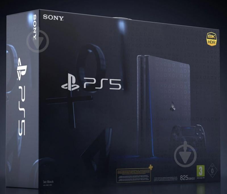 ᐉ Игровая консоль Sony PlayStation 5 black • Купить в Киеве