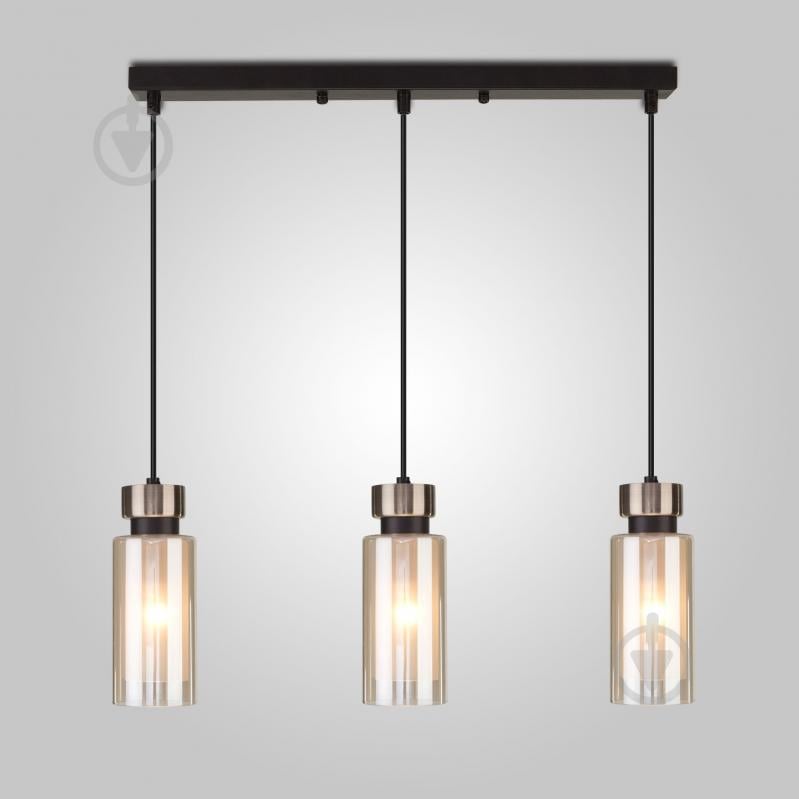 ВІТРИНА! Підвіс Strotskis Amado 50115/3 3x15 Вт E14 бронза/чорний 50115/3 (чорний) - фото 1