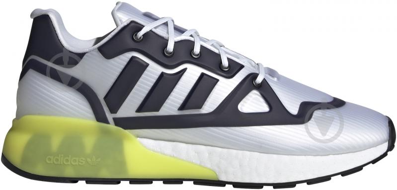 Кросівки чоловічі демісезонні Adidas ZX 2K BOOST FUTURESHELL G55509 р.40 2/3 білі - фото 2