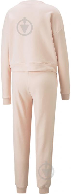 Спортивний костюм Puma LOUNGEWEAR SUIT TR ROSE DUST 67370266 р.M рожевий - фото 2