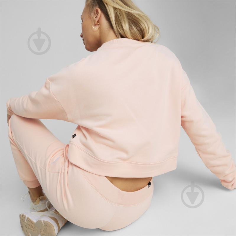 Спортивний костюм Puma LOUNGEWEAR SUIT TR ROSE DUST 67370266 р.M рожевий - фото 5