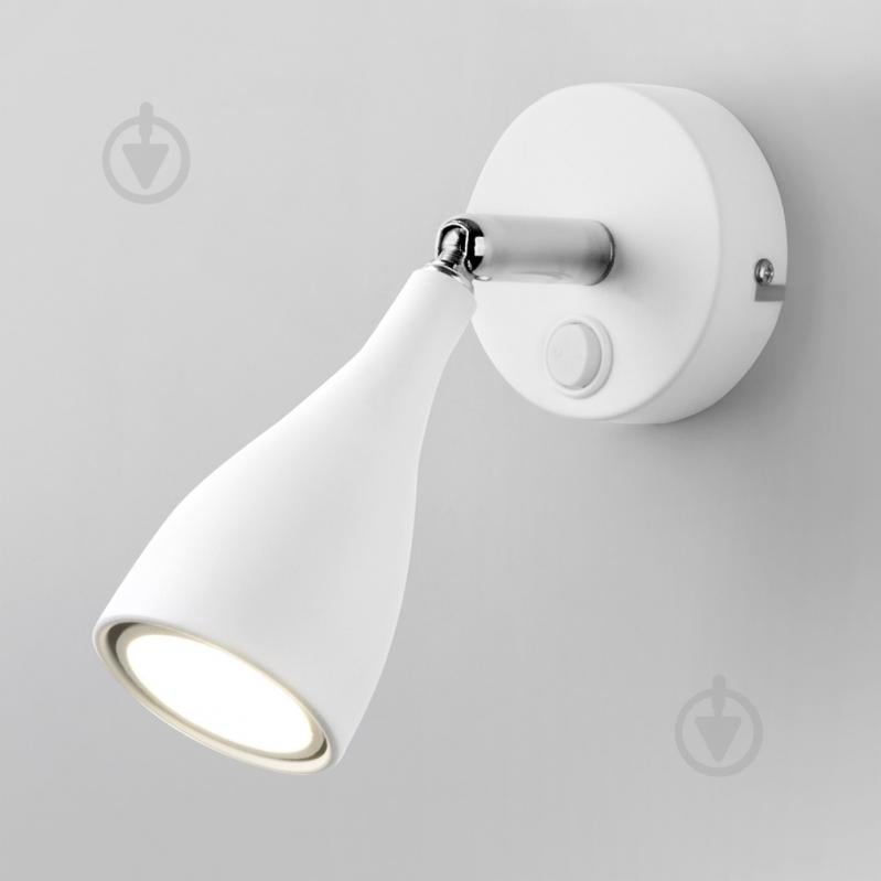 ВИТРИНА! Бра Strotskis Klio MRL 1008 1x35 Вт GU10 белый матовый - фото 1