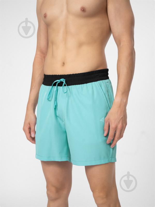 Шорти 4F BOARD SHORTS M027 4FSS23UBDSM027-35S р. 2XL бірюзовий - фото 1