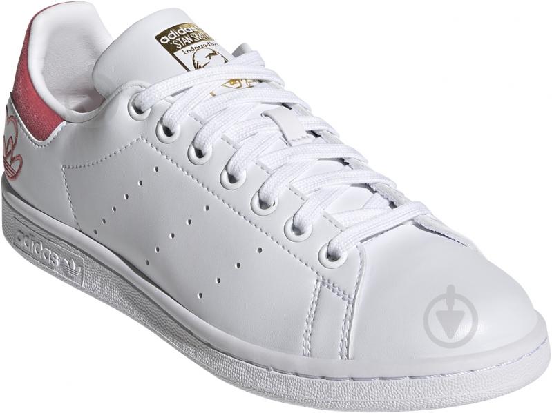 Кросівки жіночі демісезонні Adidas STAN SMITH W G55666 р.36 білі - фото 4