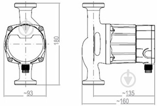 Циркуляційний насос Roda Delta HE55-25-130 - фото 2