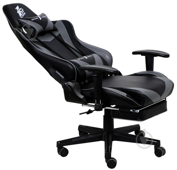 Крісло 1stPlayer FK3 Black-Gray сірий/чорний - фото 6