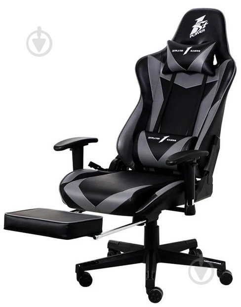 Крісло 1stPlayer FK3 Black-Gray сірий/чорний - фото 7