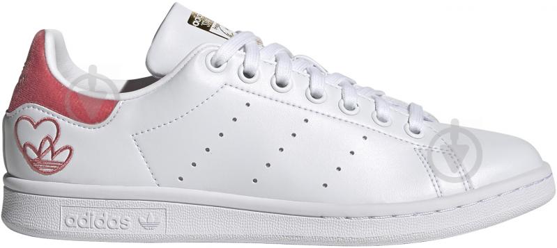 Кроссовки женские демисезонные Adidas STAN SMITH W G55666 р.38 белые - фото 2