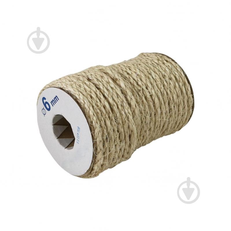 Шнур Радосвіт сизалевый 6 мм - фото 2 Шнур Радосвіт сизалевый 6 мм - фото 2