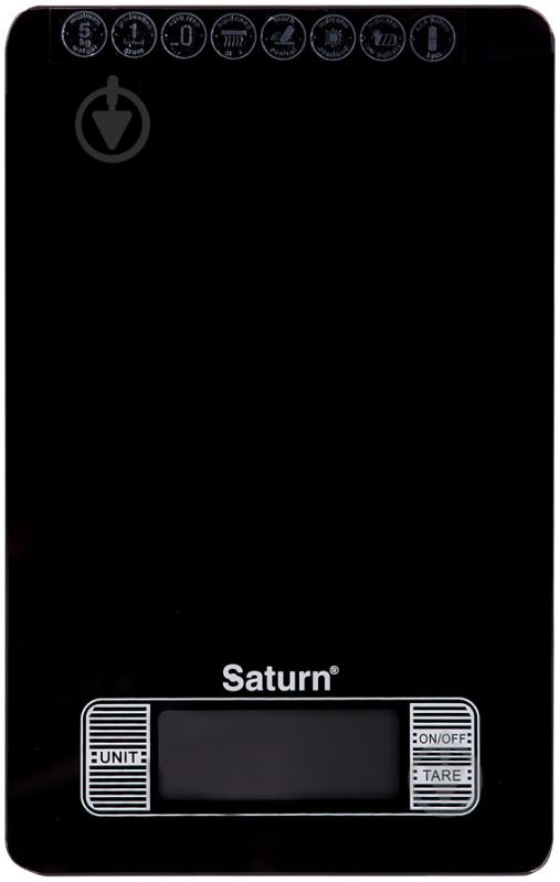 Ваги кухонні Saturn ST-KS7235 black - фото 1