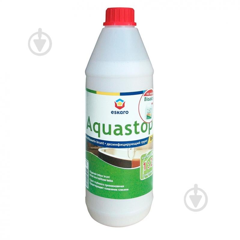 Грунтовка фунгицидная Eskaro Aquastop Bio 1 л - фото 1