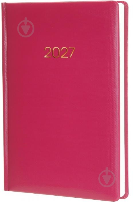 Дневник датированный Spectrum Economix A5 2026 E21847 бордовый - фото 1