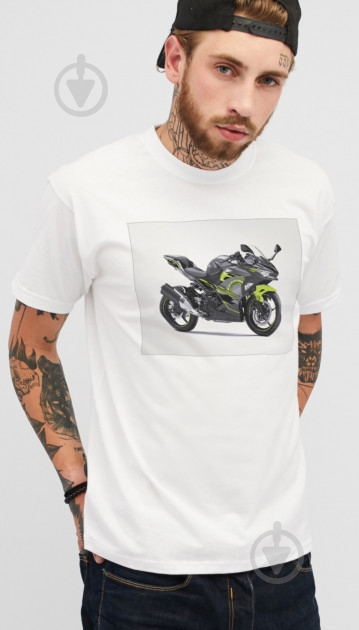 Футболка YAPPI MW1190 р.L білий - фото 1