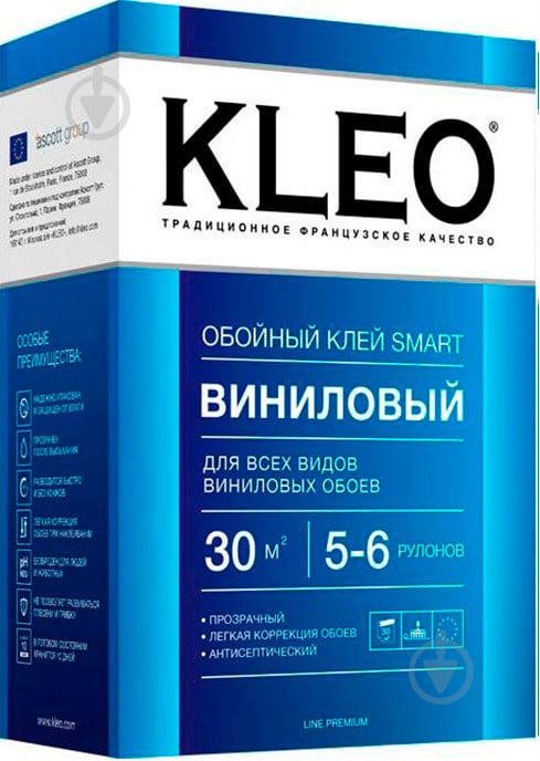 Клей обойный Kleo Smart винил 150 г - фото 1