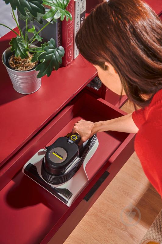 Пилосос ручний дезінфікуючий з УФ-лампою VCH 4 UVClean (1.198-412.0) white - фото 2 Пилосос ручний дезінфікуючий з УФ-лампою VCH 4 UVClean (1.198-412.0) white - фото 2