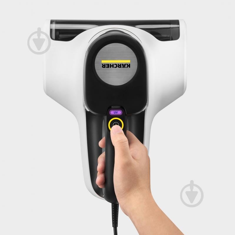 Пилосос ручний дезінфікуючий з УФ-лампою VCH 4 UVClean (1.198-412.0) white - фото 7 Пилосос ручний дезінфікуючий з УФ-лампою VCH 4 UVClean (1.198-412.0) white - фото 7